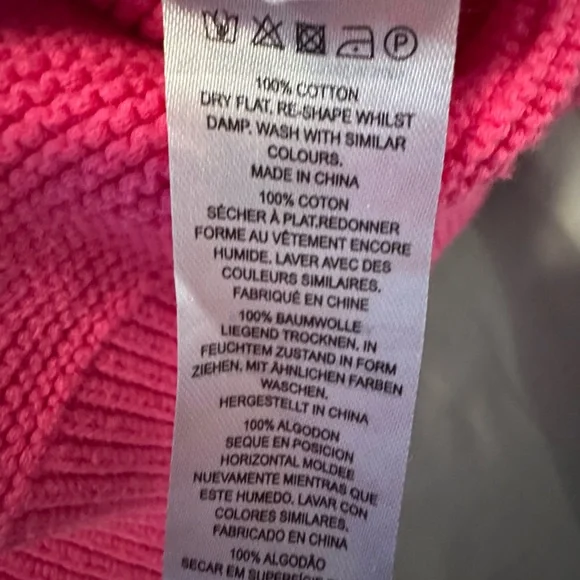 Women's Bright Pink French Connection Sweater - Picture 5 of 5